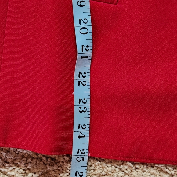 NWT Le Suit Separates Fire Red 3 Button Jacket Size 14 - Picture 9 of 16